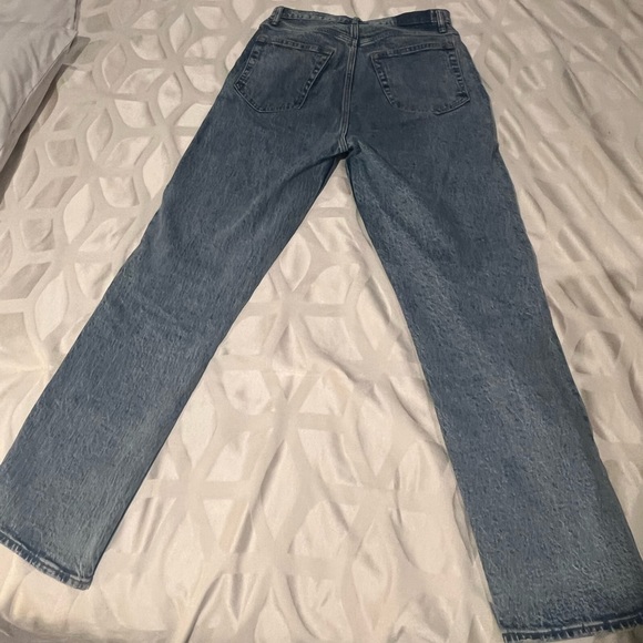 Abercrombie 90s straight ultra high rise curve love jeans - Picture 4 of 4
